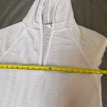 Jordan Taylor  White Mesh Hooded Cover-Up Photo 3