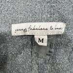 Young Fabulous and Broke Size M Jogger Sweatpants Fuzzy Soft Pocket Grey Stretch Photo 2