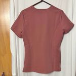 FIGS  Women's Catarina One-Pocket V-Neck Scrub Top - Mauve Size Small Photo 3