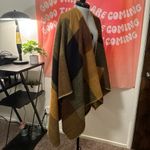 None Reversible Colorblock Pashmina with Earth Tones Photo 5