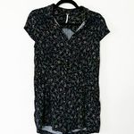 Free People Deeby Floral Romper Playsuit Black XS Photo 3