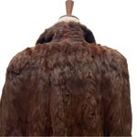 Vintage 1950s Mink Fur Capelet Stole Jacket Dark Brown ZCMI Salt Lake City Utah Photo 6