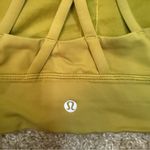 Lululemon Energy Longline Bra Army Green Size 6 Medium Support Activewear Yoga Photo 2