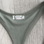 Free People Army Green Racerback Tank Top XS Photo 4