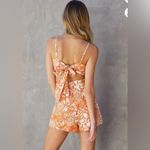 VICI  Chasing The Sun Printed Cutout Romper Photo 3