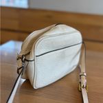 J.Crew  Cream Leather Crossbody Photo 6