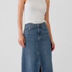 Gap Denim Midi Skirt Photo 0