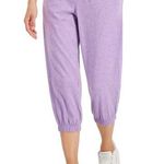 Ideology ID  Performance Cropped Jogger Pants, Purple Plus Size 2X New w/Tag Photo 0
