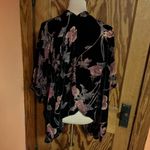 Entro Urban Outfitters Floral Velvety Kimono Photo 7
