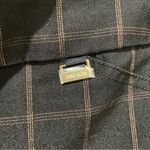 Anne Klein Black Windowpane Plaid Slim Pants Women’s Size 8 Photo 7