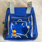 Disney Vintage Y2K Winnie The Pooh tote bag or Diaper bag reflective blue Photo 0