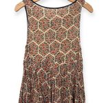 Free People | S | Touch The Sky Printed Tank Sleeveless Baby doll Top Blouse Photo 3
