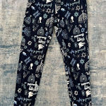 Target New! Blue White Hannukah Print Pajama Pants Women's Small Photo 0
