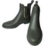 Jack Rogers  Sallie Women’s Size 6 Green Chelsea Rubber Ankle Rain Boots Shoes Photo 1