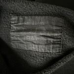 Frank & Eileen Effie Long-Sleeve Funnel Neck Capelet Black Triple Fleece Size L Photo 3