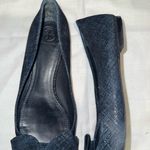 Tory Burch  Rosalind ballet flats in navy blue denim Photo 1