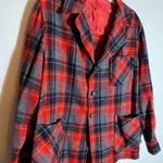 Vintage Hutchins Bros Plaid Blazer Red Size L Photo 4