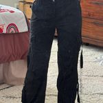 Aeropostale  Black Low-Rise Cargo Pants Photo 0