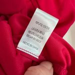 Pink Owl Long Sleeve Wrap Mini Dress Womens S Gem Embellished Cuffs V Neck Photo 4