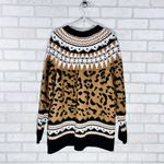 Torrid  Vegan Cashmere Pullover Animal Print Crewneck Sweater Size 0 Photo 7