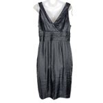 Adrianna Papell  Occasions Black Dress with Bolero Jacket Size 12 Photo 2