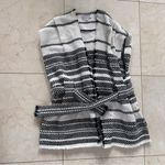 IRO Black/White Wrap Sleeveless Vest Striped Sz EU34 Photo 0