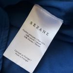 Sézane Sezane Women's Blue Chic Feminine Preppy Workcore Trendy Casual Shirt Size 34 Photo 3
