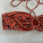 Ulla Johnson Flynn Pink Floral Halter Bikini Top, Size Medium, $170 Photo 7