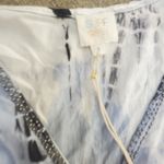 Surf Gypsy  Light Blue Tie-Dye Romper Size Small New With Tags Photo 2