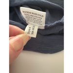 Bobi T shirt Shift Dress Womens Large Blue V Neck Soft Lounge Lagenlook Comfy Photo 15