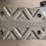 Nordica 10W Easy Move Skiing Ski Boots Women’s Sz 9/9.5 US Size Silver Gray Blue Photo 13