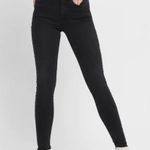 J.O.A. JACQUELINE DE YONG Black Fade High Waist Skinny Jeans Sz 27 Photo 1