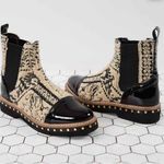 Free People Textile Atlas Chelsea Boot Beige Size EU 36.5 Photo 1