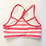 Gilly Hicks Yoga Racerback Bralette Pink White NWT Small Photo 2