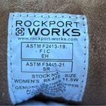 Rockport Parissa Work EH Composite Leather Size 11.5W NWOT Black Photo 1