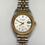 Vintage Charles Hubert Paris CLASSIC two tone Ladies date Watch 25mm running Photo 0