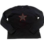 Saint and Sofia Star Sweatshirt, Sz 10 Black Photo 7