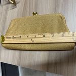 Part Vintage Antique Elegant Kiss Clasp Gold Clutch Bag Photo 3
