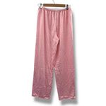 Frederick's of Hollywood Satin Pajama Pants Women's Medium Pink Lounge Sleepwear Photo 1