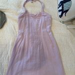 Abercrombie & Fitch Abercrombie Lavender Halter Dress Photo 3