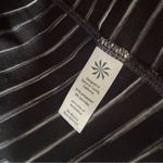 Athleta Elite Striped Half Zip Pullover Long Sleeve Stretch Black White Size XL Photo 5