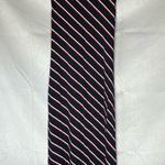 Tommy Hilfiger  Red White & Blue Striped V Neck Sleeveless Midi Dress Size Small Photo 1