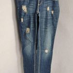 Almost Famous Splatter Distressed Jeans Photo 2