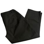 White House | Black Market Perfect Form Straight Crop Pants Size 6 Black Photo 3