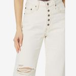 Levi's NWT Levi’s Ribcage Straight Ankle Jeans Light Wash Snap Front Distressed 31W 27L Photo 2