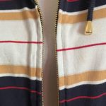 Escada Sport • Navy Yellow White Zip Up Hoodie Size M Photo 2