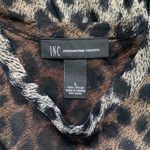 Inc international Y2K Concepts layered mesh leopard long sleeve shirt, size L Photo 2