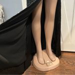 Honey and Rosie Black Sequin sequin small Dress high slit FLAWED Photo 9