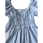 En Saison‎ Danielle Poplin Babydoll Mini Dress Blue Size Medium Photo 8