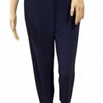 Altuzarra Italy Women’s Flat Front Navy Blue Trousers Ankle Size 8/31Wx27L Photo 0